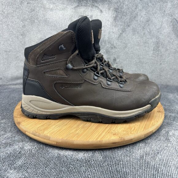 Columbia Shoes - Columbia Newton Ridge Boots Womens 10.5 Brown Leather Hiking Outdoor Waterproof